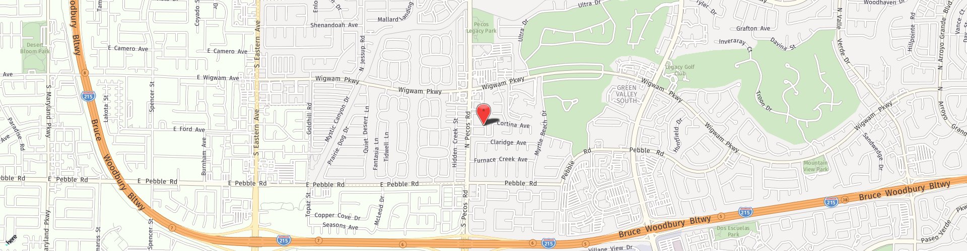 Location Map: 54 N Pecos Rd Henderson, NV 89074
