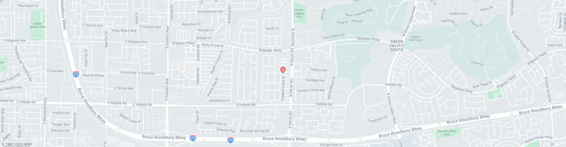 Location Map: 54 North Pecos Rd Henderson, NV 89074